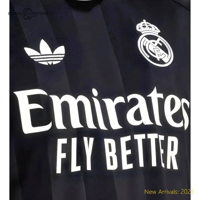 High-quality 2025-2026 Real Madrid Third Goalkeeper Shirt (black)