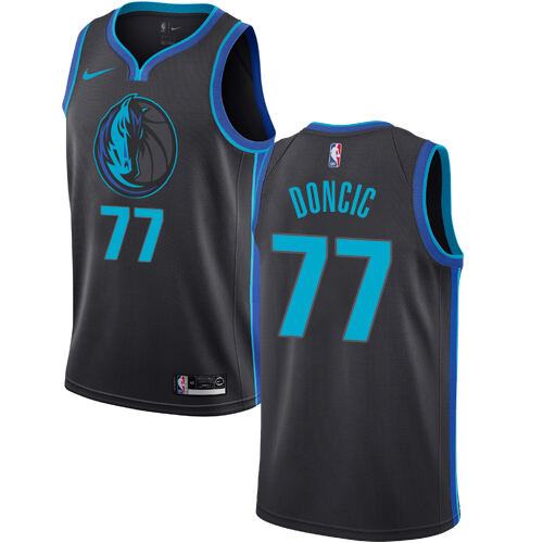 DAL Luka #77 Elite Collection Authentic Jersey Athletic Fit Athletic