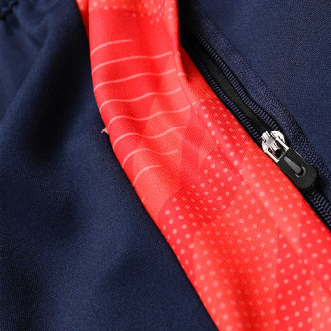 Manchester United Zipper Sweatshirt Kit(Top+Pants) 2024/25Authentic Ki