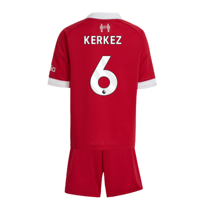 Professional Style Liverpool Home Player Jersey 2025-2026 (Kerkez 6)
