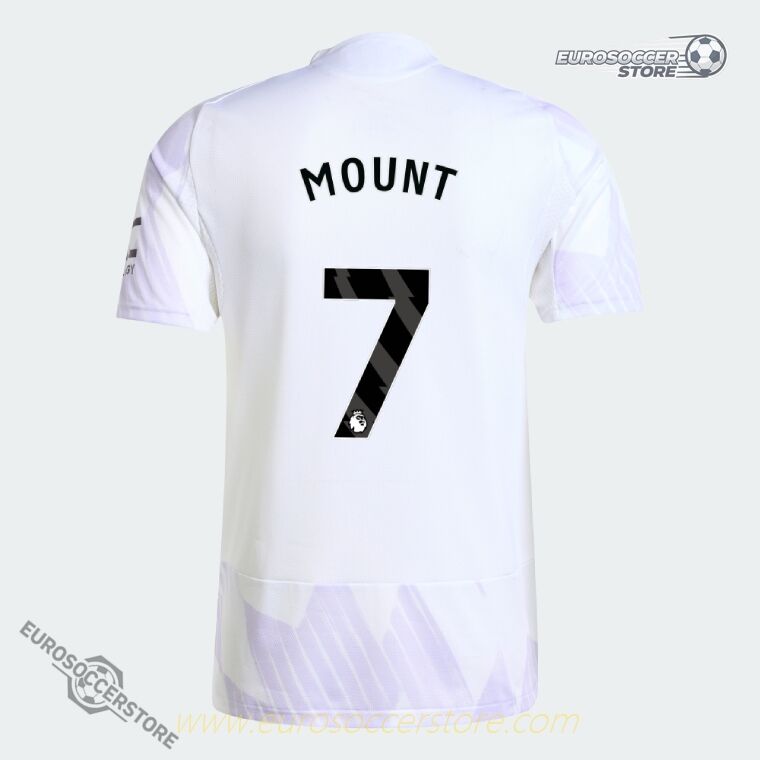 Away Jersey for Manchester United: MOUNT 7 (Player Version) 25-26 Season