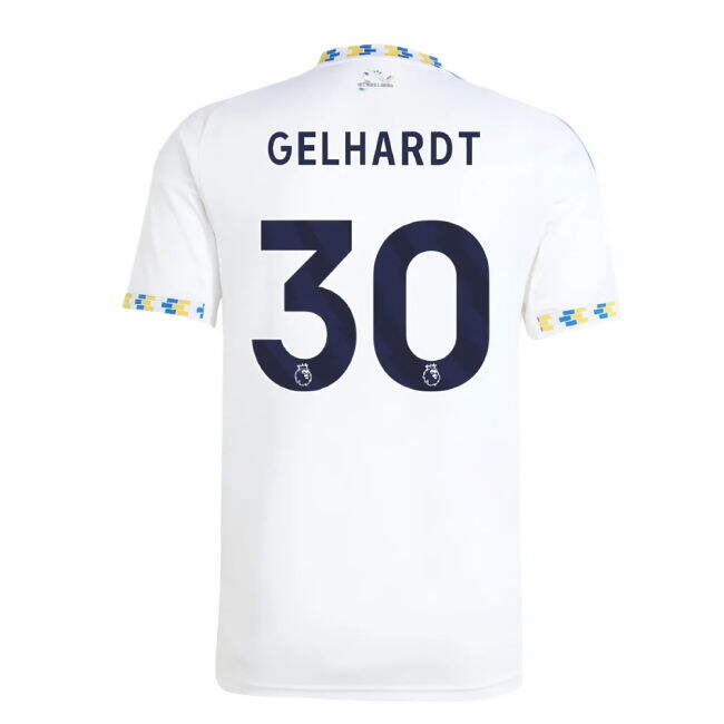 Leeds Leeds United Home Shirt Gelhardt #30 Superior Craftsmanship ...