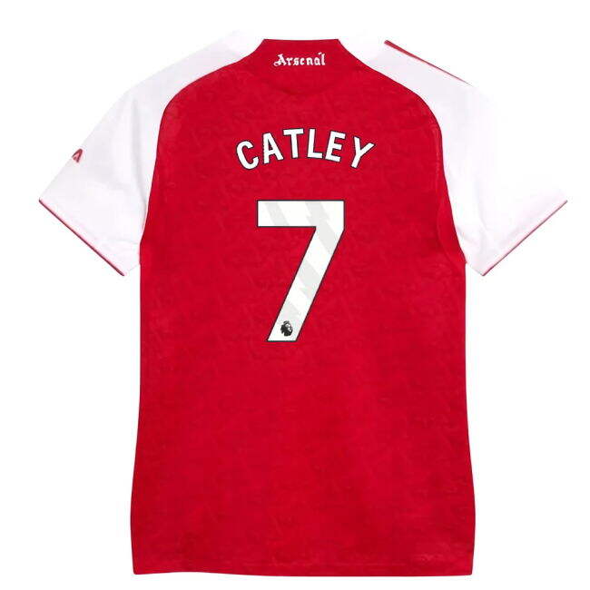 2025-2026 Arsenal Authentic Home Top (Womens) (Catley 7)