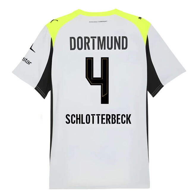 2025-2026 Borussia Dortmund Away Shirt for (Adult
