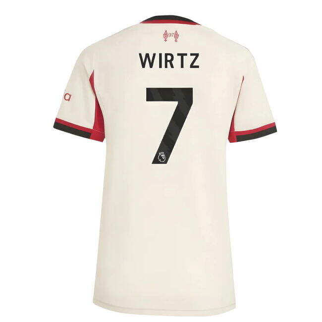 Liverpool 2025-20 Away Jersey Wirtz #7 L M Women S