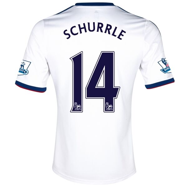 13-14 Chelsea 14 SCHURRLE White Away Soccer Jersey Shirt - Official