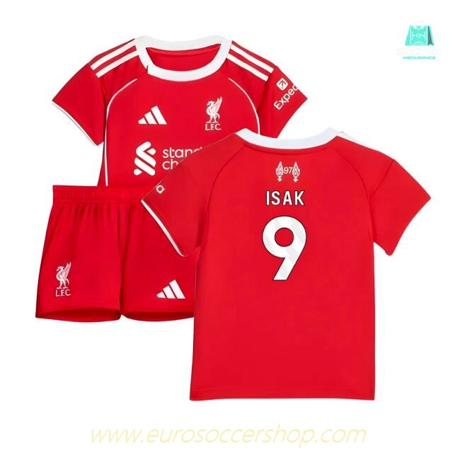 2025-2026 Liverpool Home Baby Kit (Isak 9)