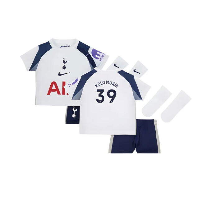 2025-2026 Tottenham Home Match-Grade Authentic Jersey Trendy Kolo#469