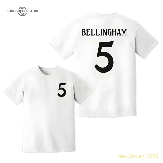 Excellent Jude Bellingham Real Madrid Hero Tee - Supporter Edition