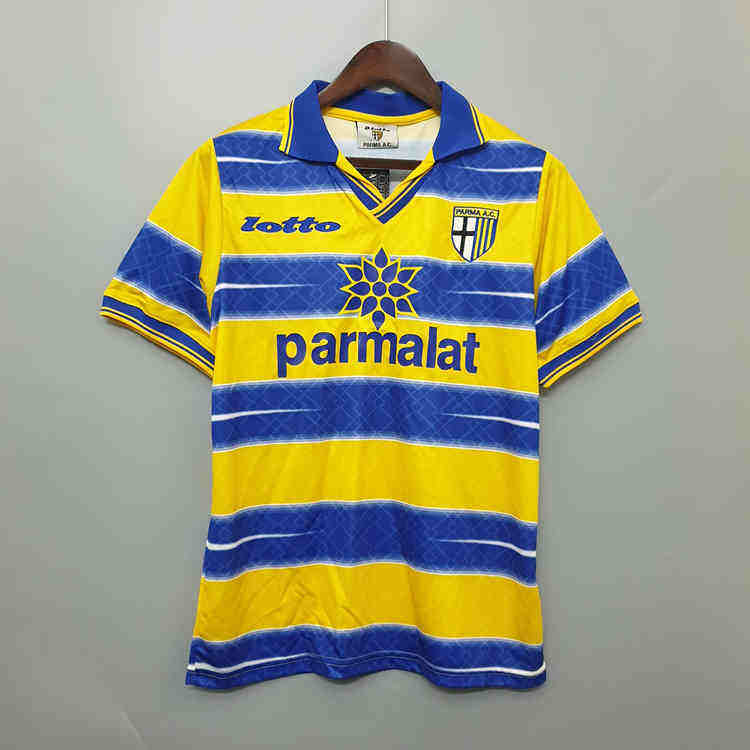 1998-99 PARMA CALCIO 1913 RETRO FOOTBALL SHIRT - Official Replica 3909