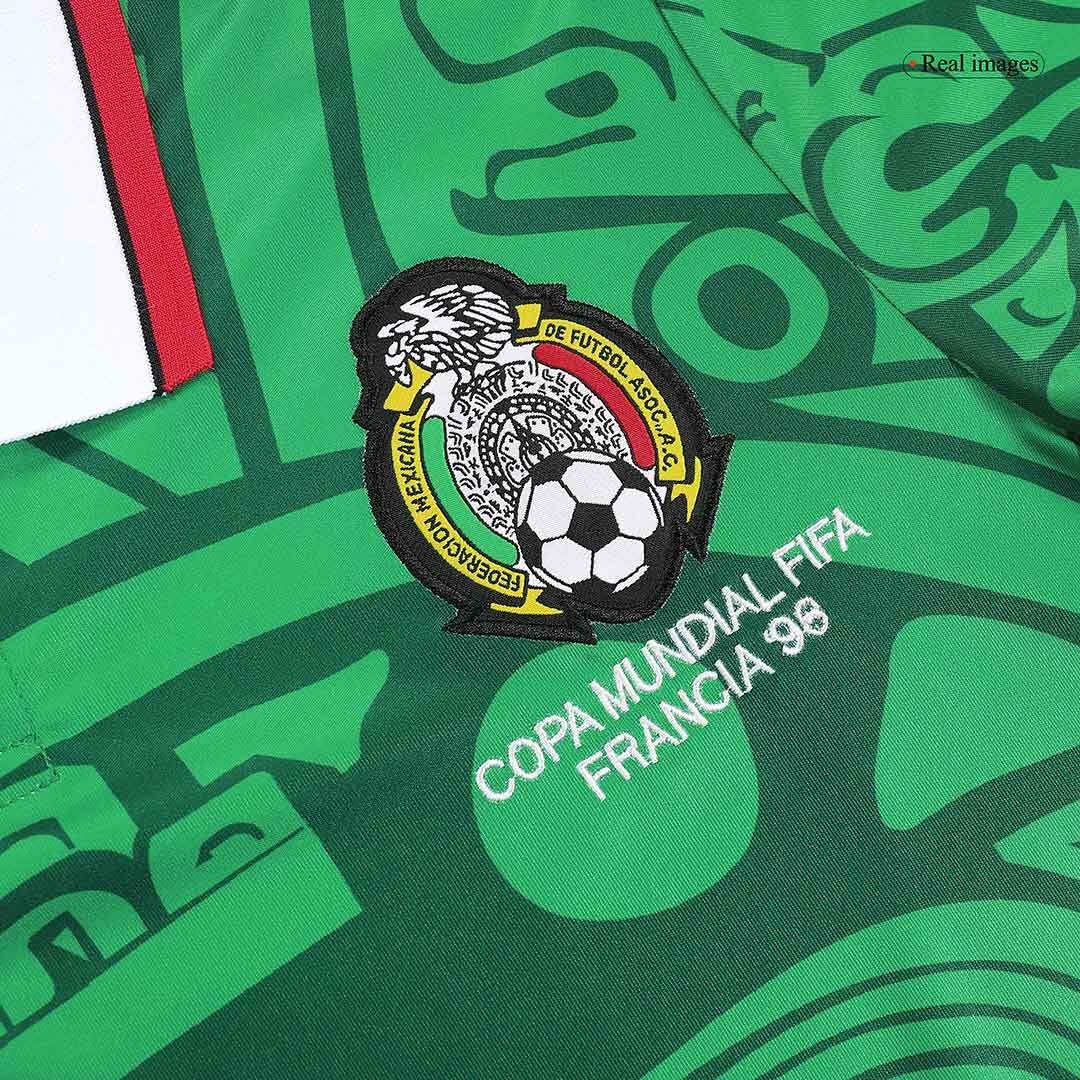 Limited Stock! Mexico Home Soccer Jersey 1998 Authentic Kit
