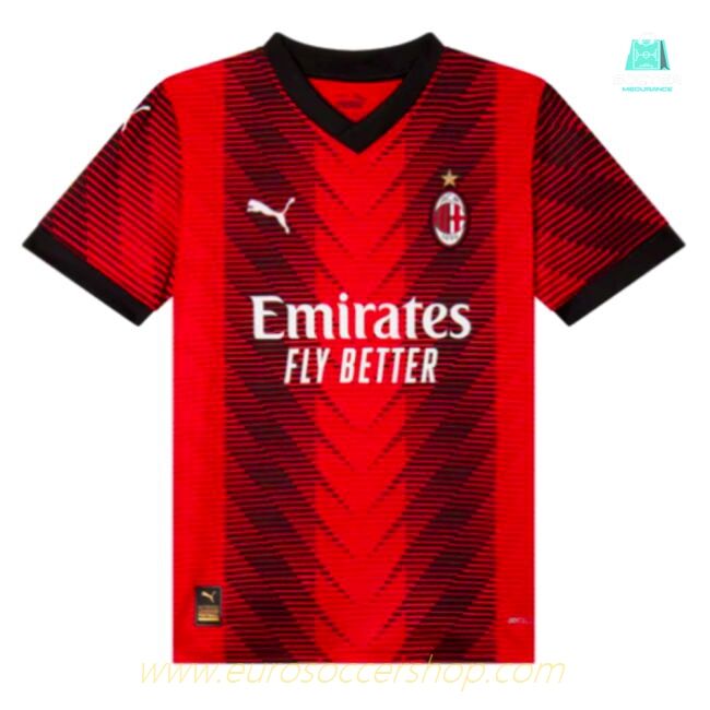 2023-2024 AC Milan Home Shirt (Kids) (Pulisic 11)