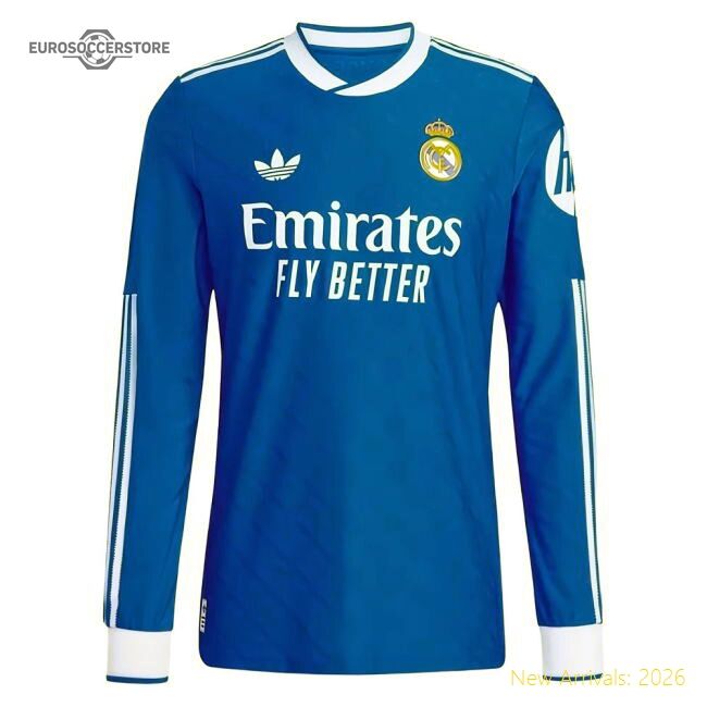 Real Madrid Primera Division Vini Jr. Third Jersey Performance Fabric