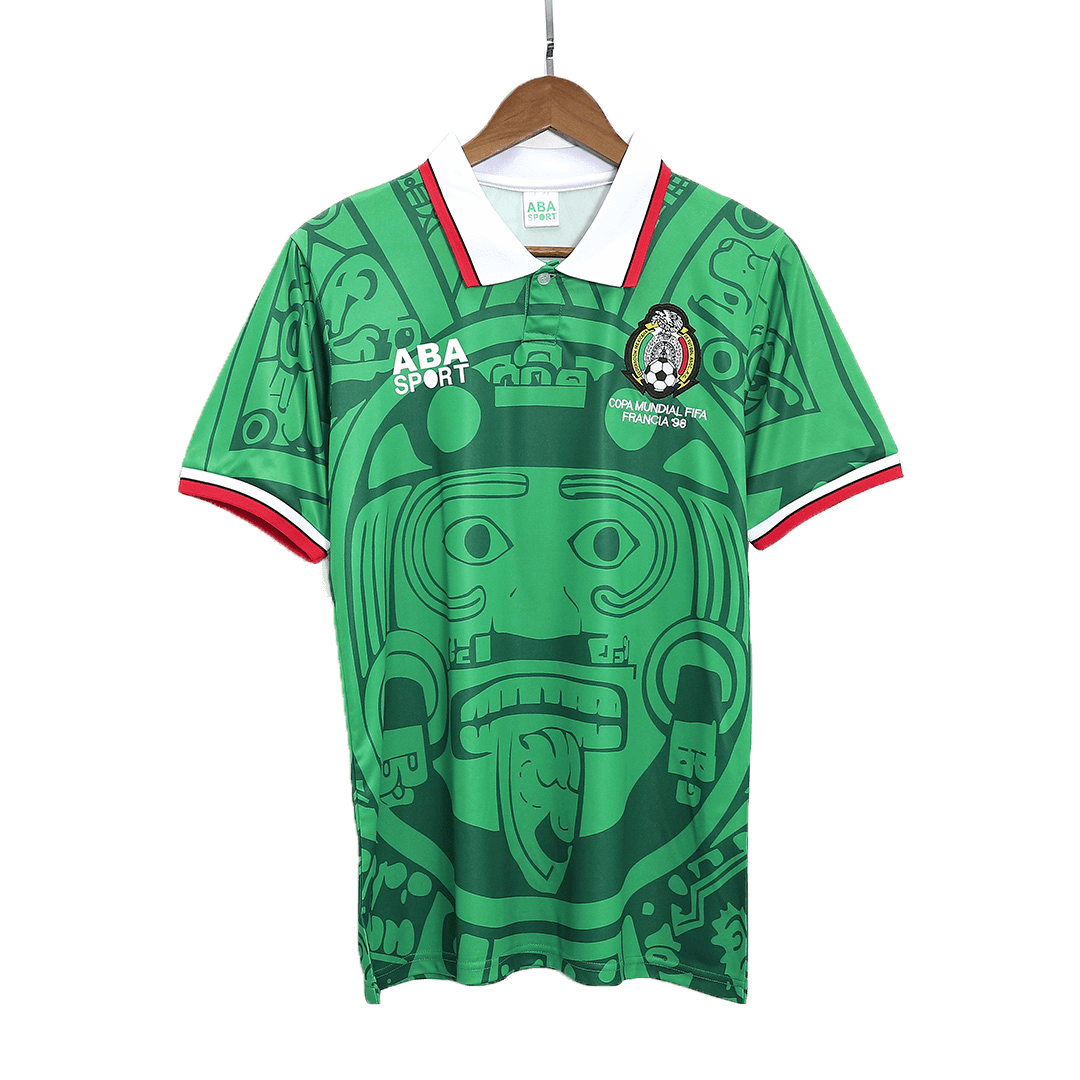 Limited Stock! Mexico Home Soccer Jersey 1998 Authentic Kit