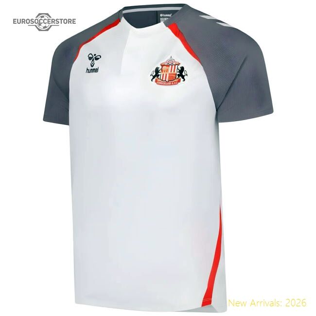 2025-2026 Sunderland Training Polo Shirt (white) - Collectors Item