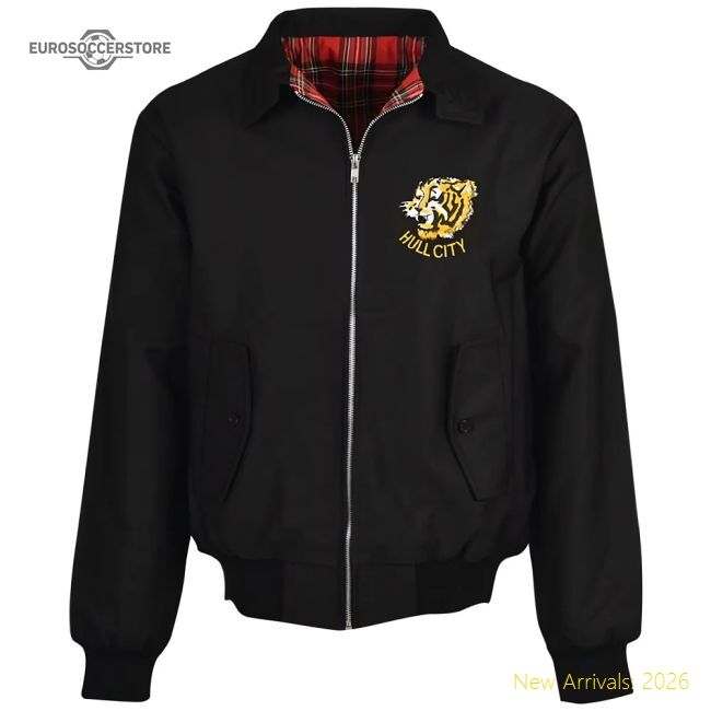 Premium Hull City Black Harrington Jacket - Premium Quality Baby