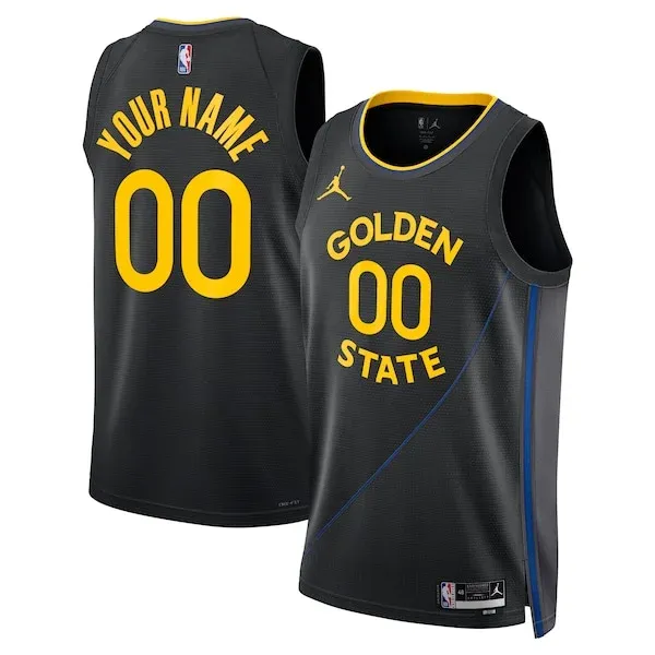 Golden State GSW Swingman Jersey - fashionable genuine - Black