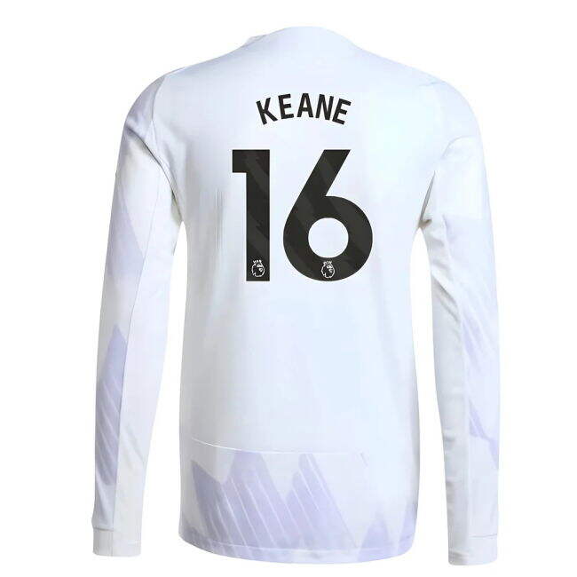 Game Replica Man Utd Away Fan Jersey (Adults) (Keane 16) (1)