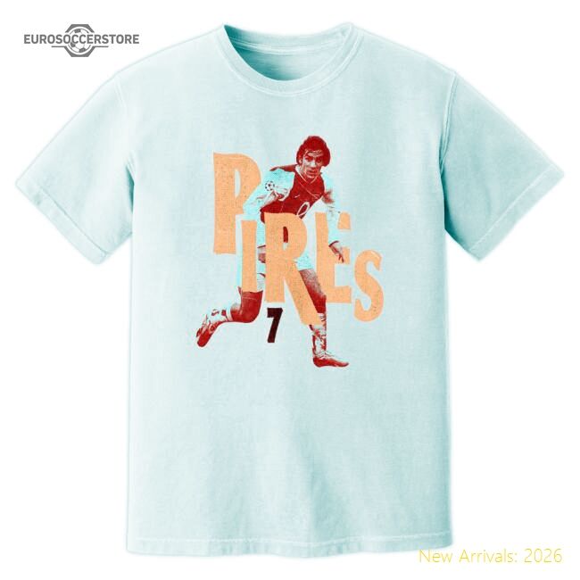 Official Robert Pires Arsenal Premier League Legend T-shirt (white)