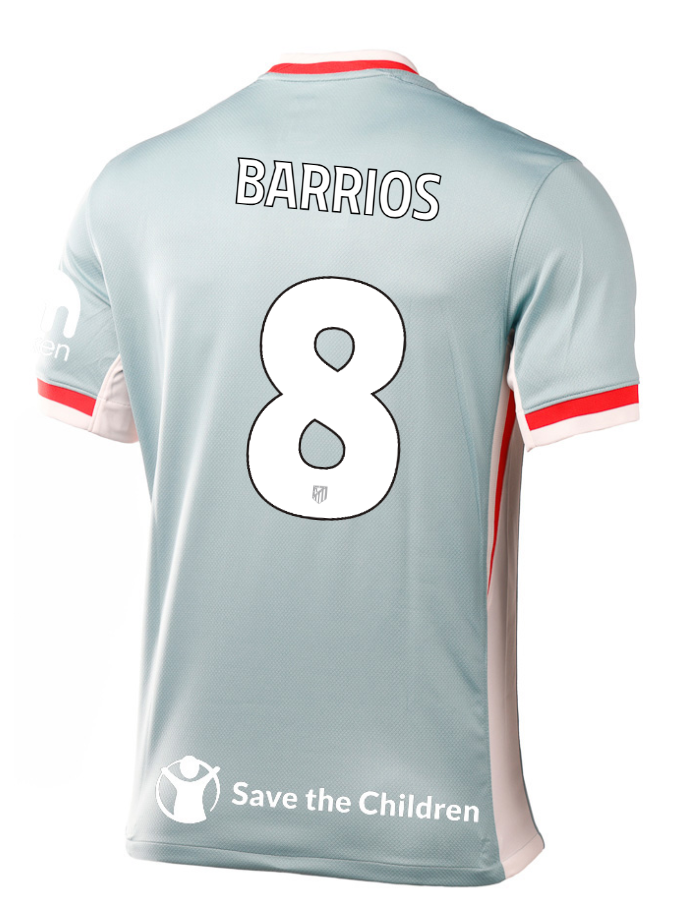 Atletico Madrid 24-25 Away Champions League Jersey - BARRIOS 8