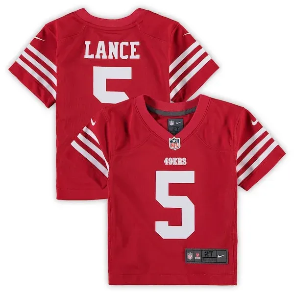 San Francisco 49ers Game Football Jersey - Scarlet S | game day jersey