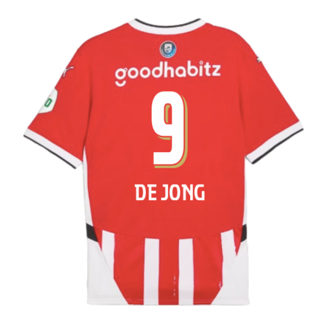Home Jersey De Jong #9 Fashionable Official Merchandise (v10)
