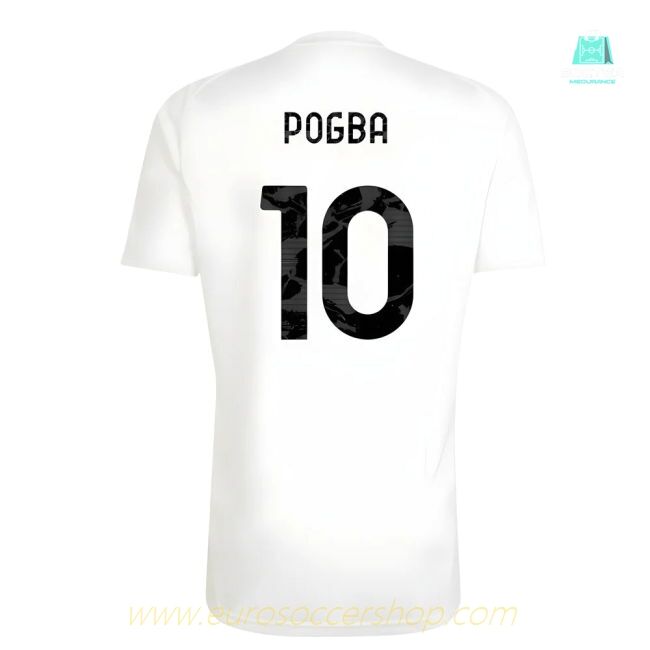 2025-2026 Juventus Training Shirt (White) (Pogba 10)