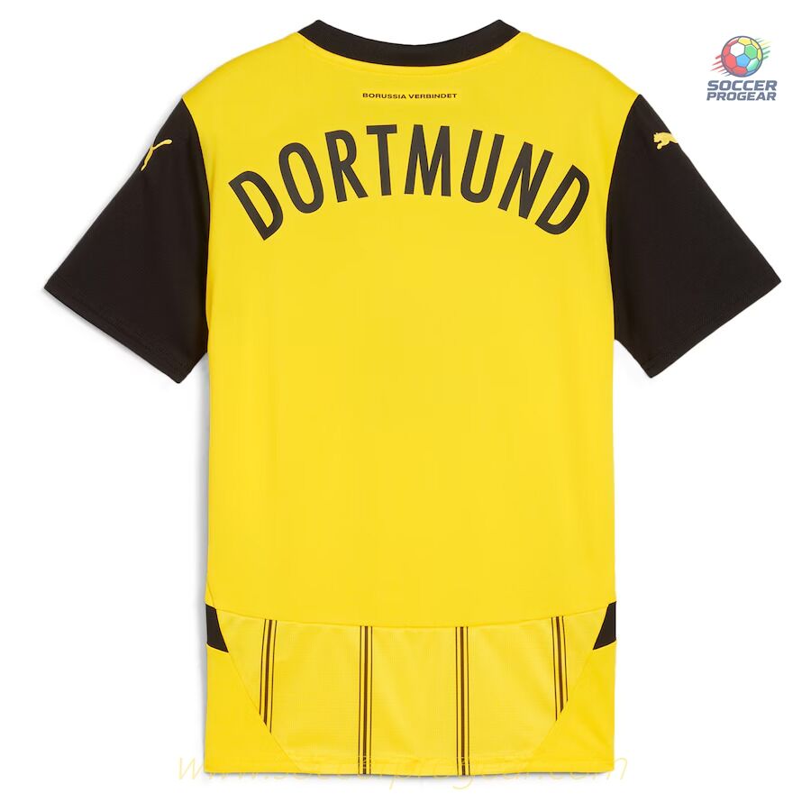 BVB Dortmund Home Children's Edition'sren's Team Jersey 2024-25 Edition