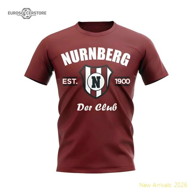 Elite Nurnberg Established Football Casual Tee (maroon)