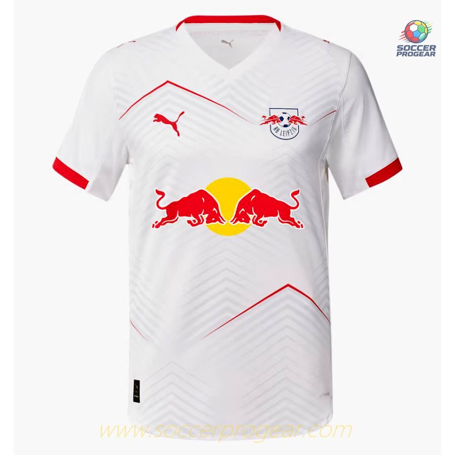 Red Bull Leipzig Home Match Team Jersey 2025-2026 Season