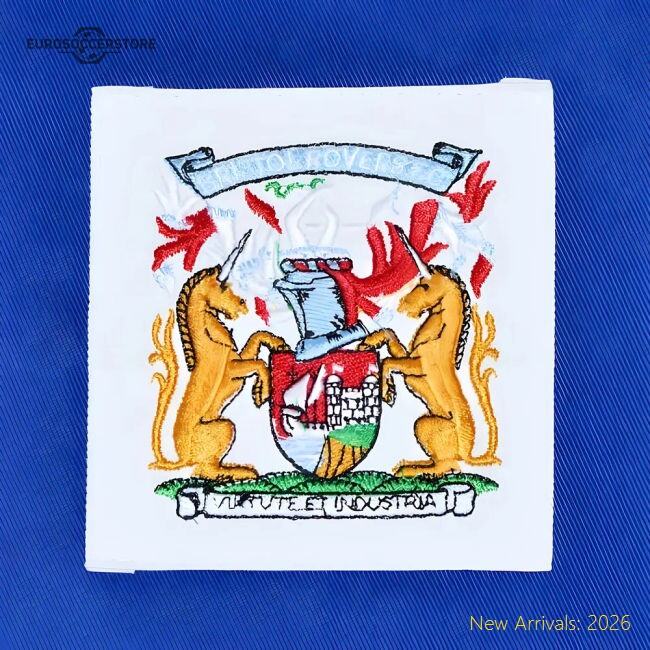 Bristol Rovers 1940s-1950s Retro Football Shirt - Official Edition