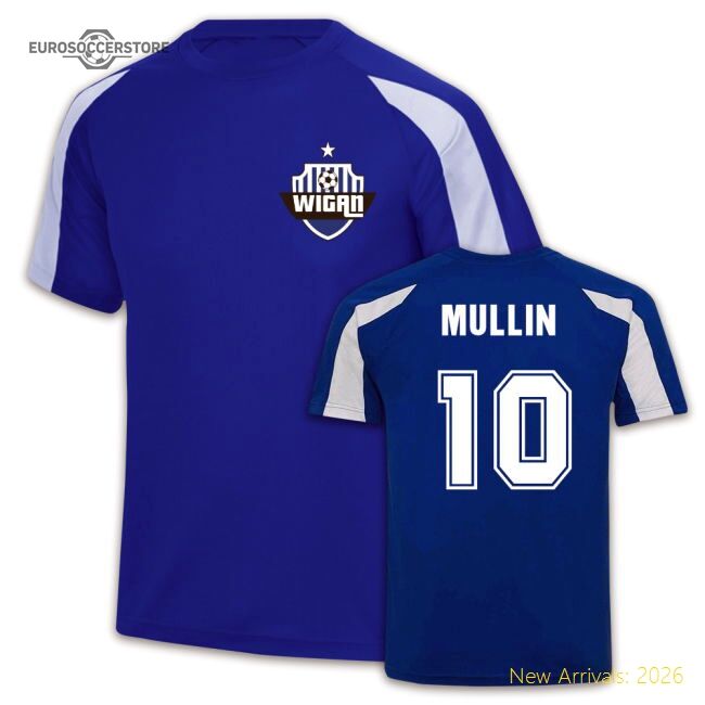 First-class Paul Mullin Wigan Sport Practice Shirt (blue)