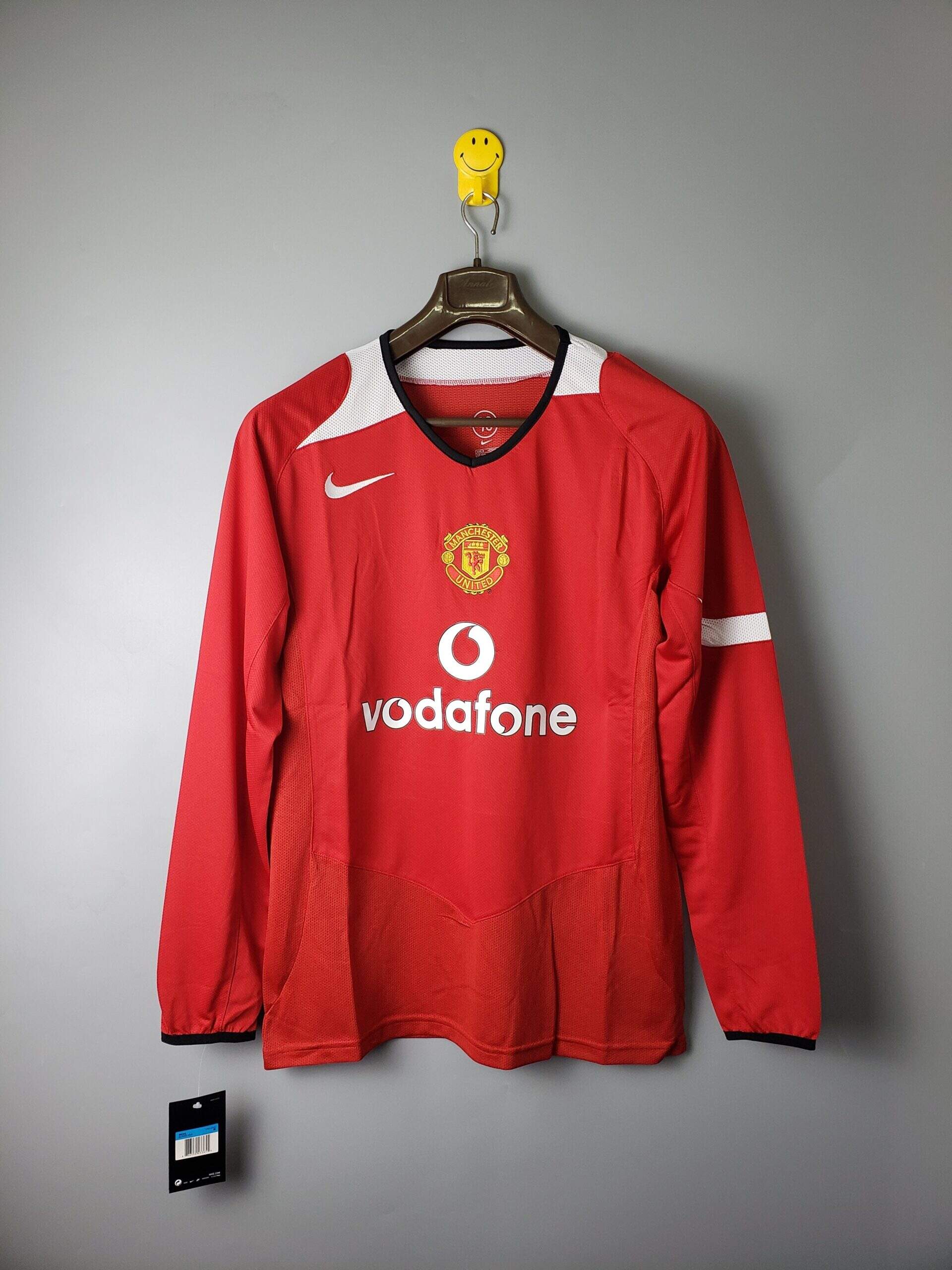 2005 Man United Home kit long sleeve