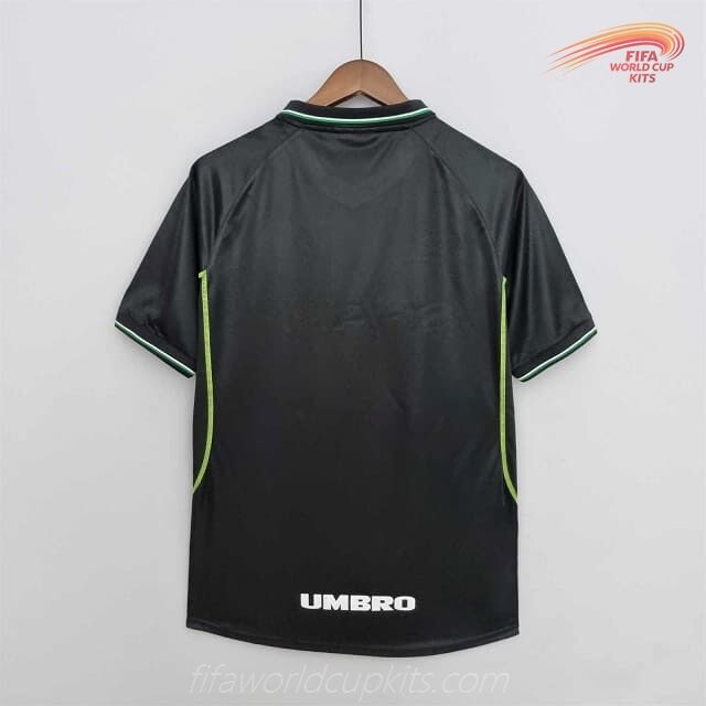 Manchester United 98-99 Away Black Football Kit