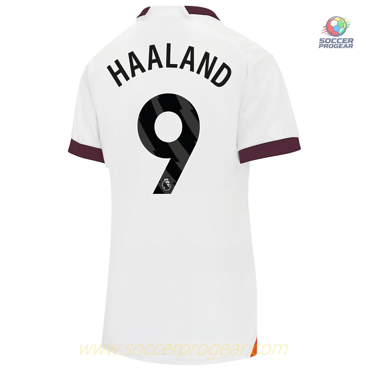 Manchester City Away Team Jersey 2023 2024 Women's Haaland