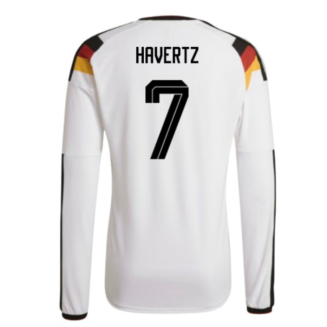 Modern Germany 2026-2027 Germany Authentic Long Sleeve Home Shirt (...