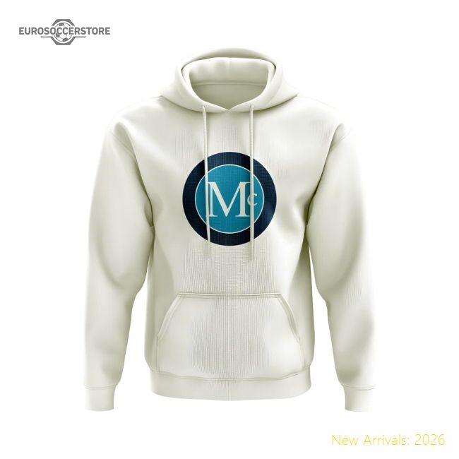 Premium Scott Mctominay Napoli Fc Badge Hoody (white) - Premium Collection