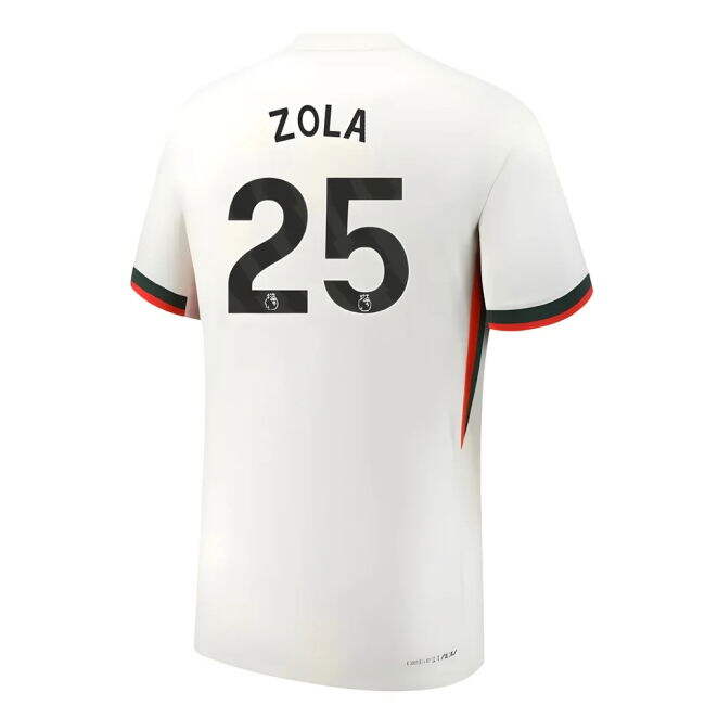 2025-2026 Chelsea Authentic Dri-Fit ADV Away Shirt (Zola 25) - auth...