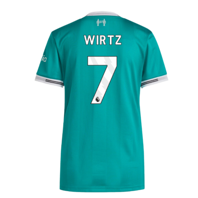 Genuine Liverpool Wirtz 7 2025 2025-2026 Liverpool Authentic Third ...
