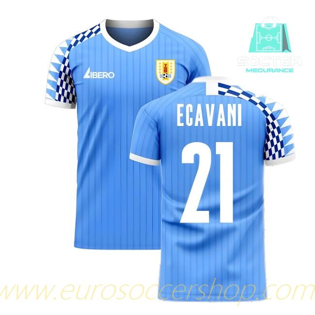 2025-2026 Season Uruguay Player Version Home Jersey Concept Edition (E CAVANI 21)