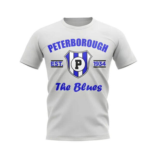 Peterborough Established Football T-Shirt (White)