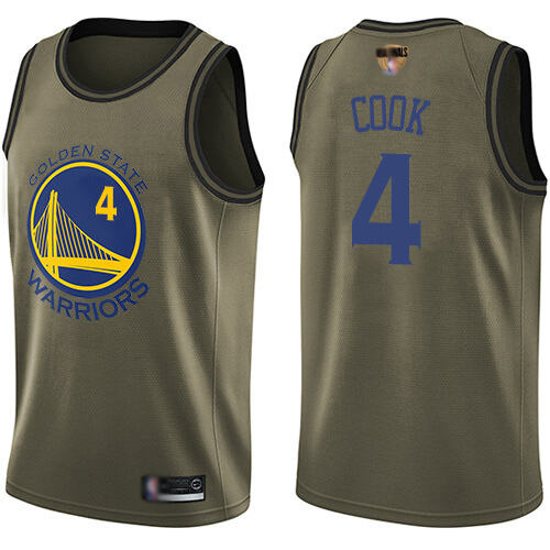 Golden State Warriors Quinn #4 Durable Design Game Jersey Urban Style