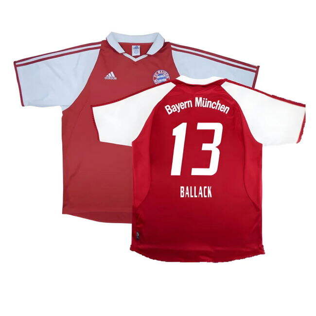 Bayern Munich 2003-04 Home Shirt ((Excellent) XL) (Ballack 13)