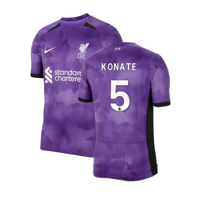 Liverpool Authorized 2023-2024 Liverpool Third Shirt (Konate 5)