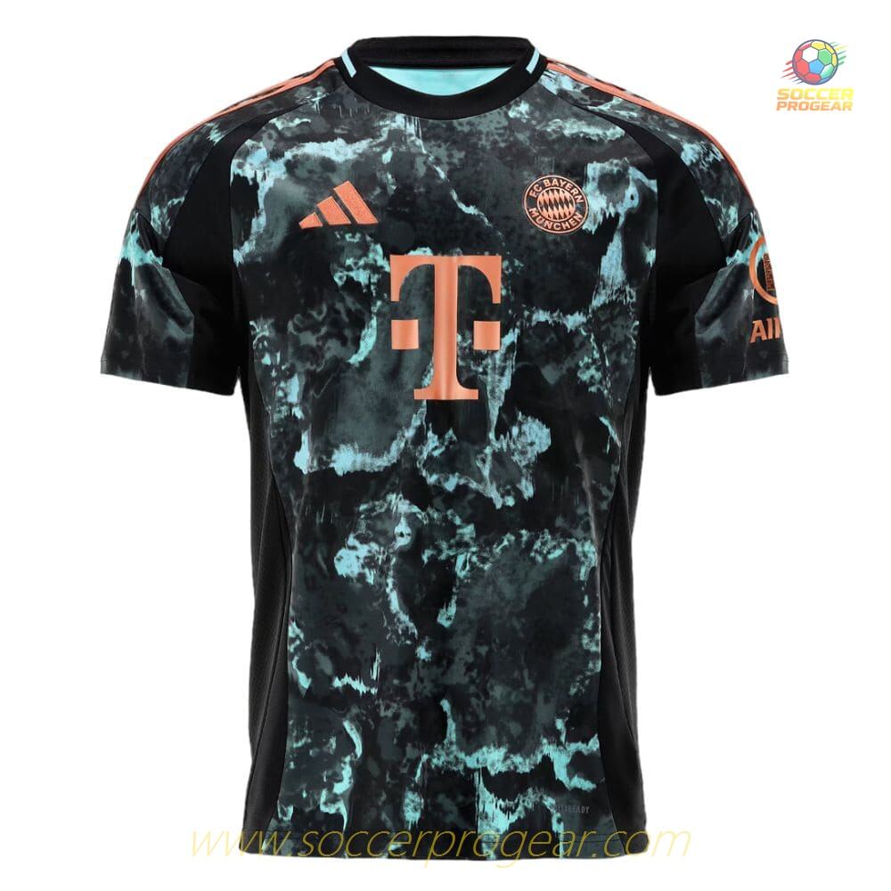 Soccer Football Shirt Football Soccer Uniform Children Bayern Munich Away 2024/25 Collection