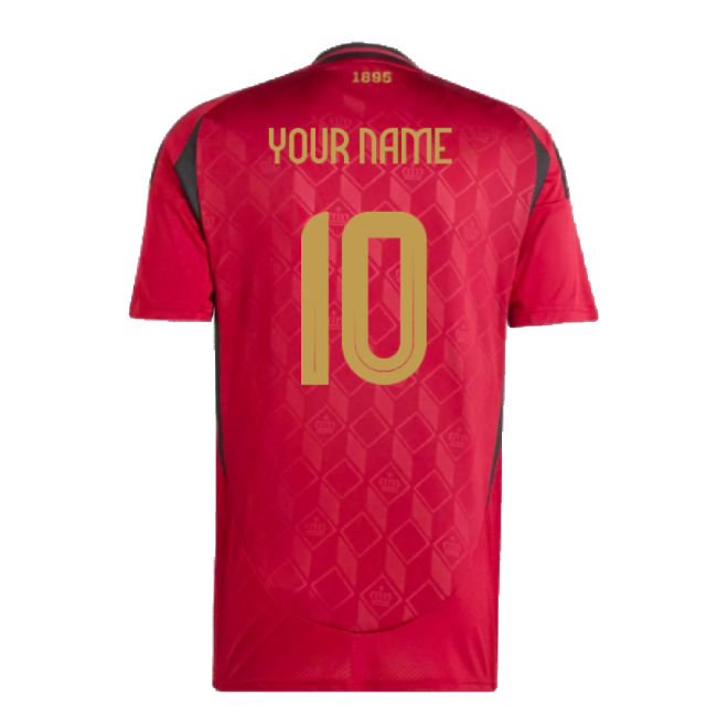 Belgium 2024-2025 Authentic Home Jersey (bel) Temperature-control