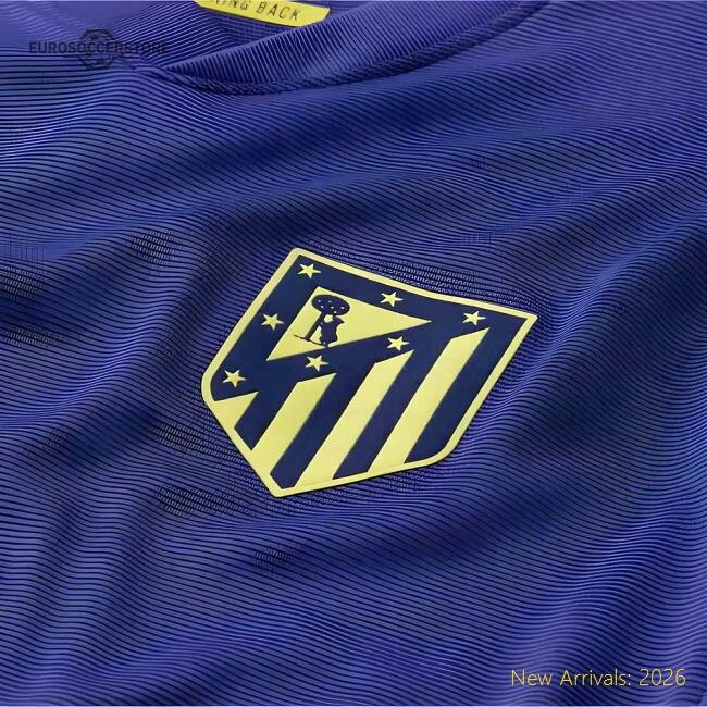 Atletico Madrid Match-ready Away Jersey La Liga Performance Fabric