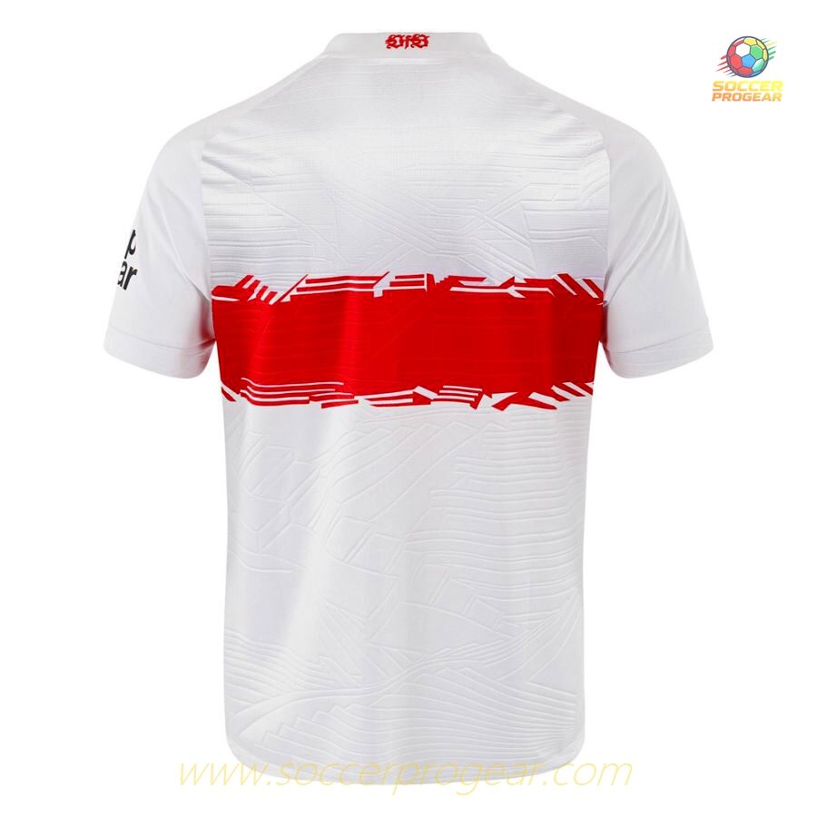 Soccer Team Shirt Stuttgart Home 2025-2026 Season
