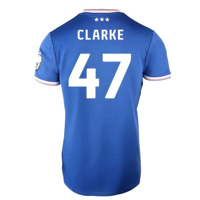 Ipswich Ipswich Town Home Shirt Womens Clarke #47 Match Quality Co...