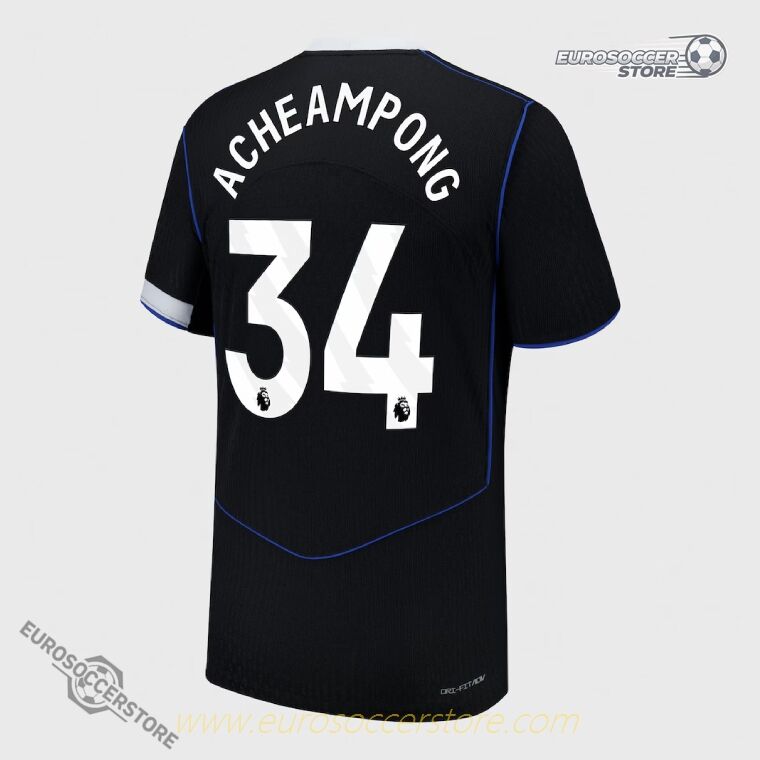 25-26 Chelsea Third Jersey (Player Version) with ACHEAMPONG 34